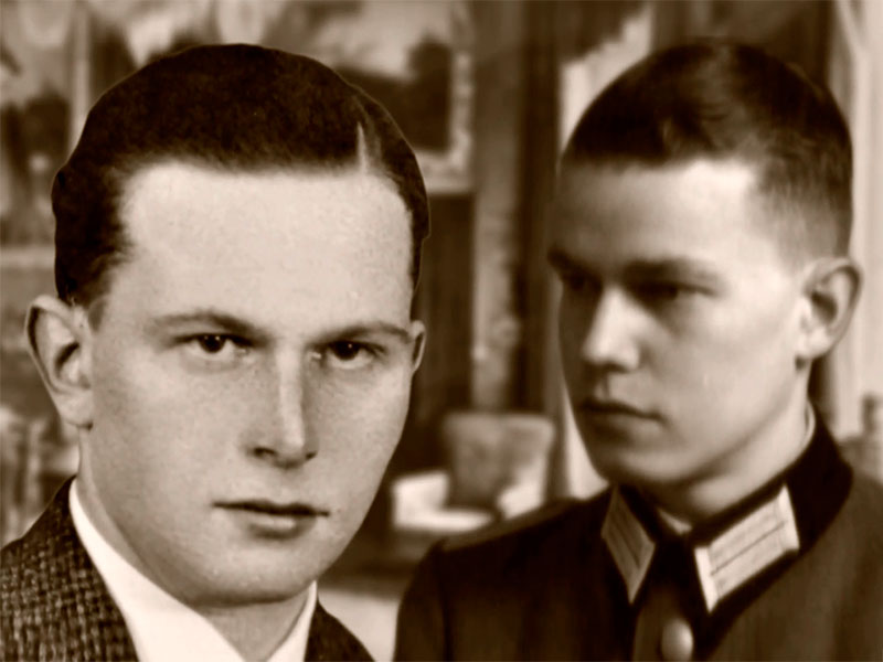 1943: die Gebrüder Karl Christoph und Lothar beginnen, die Familienschätze zu retten