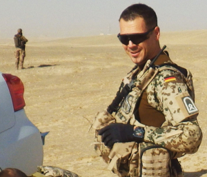 Soldat Christian in Afghanistan